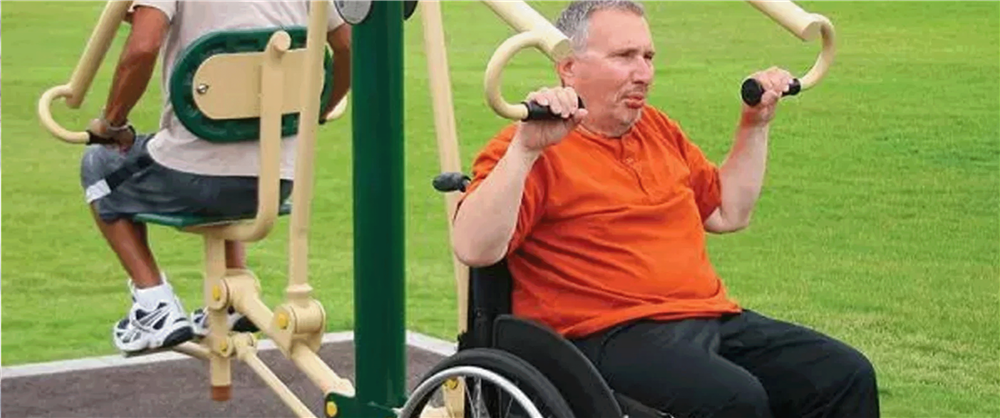 ADA Outdoor Fitness Equipment for Parks
